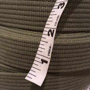 10ft long 1.5" wide military OD green cotton strap webbing belt replace repair
